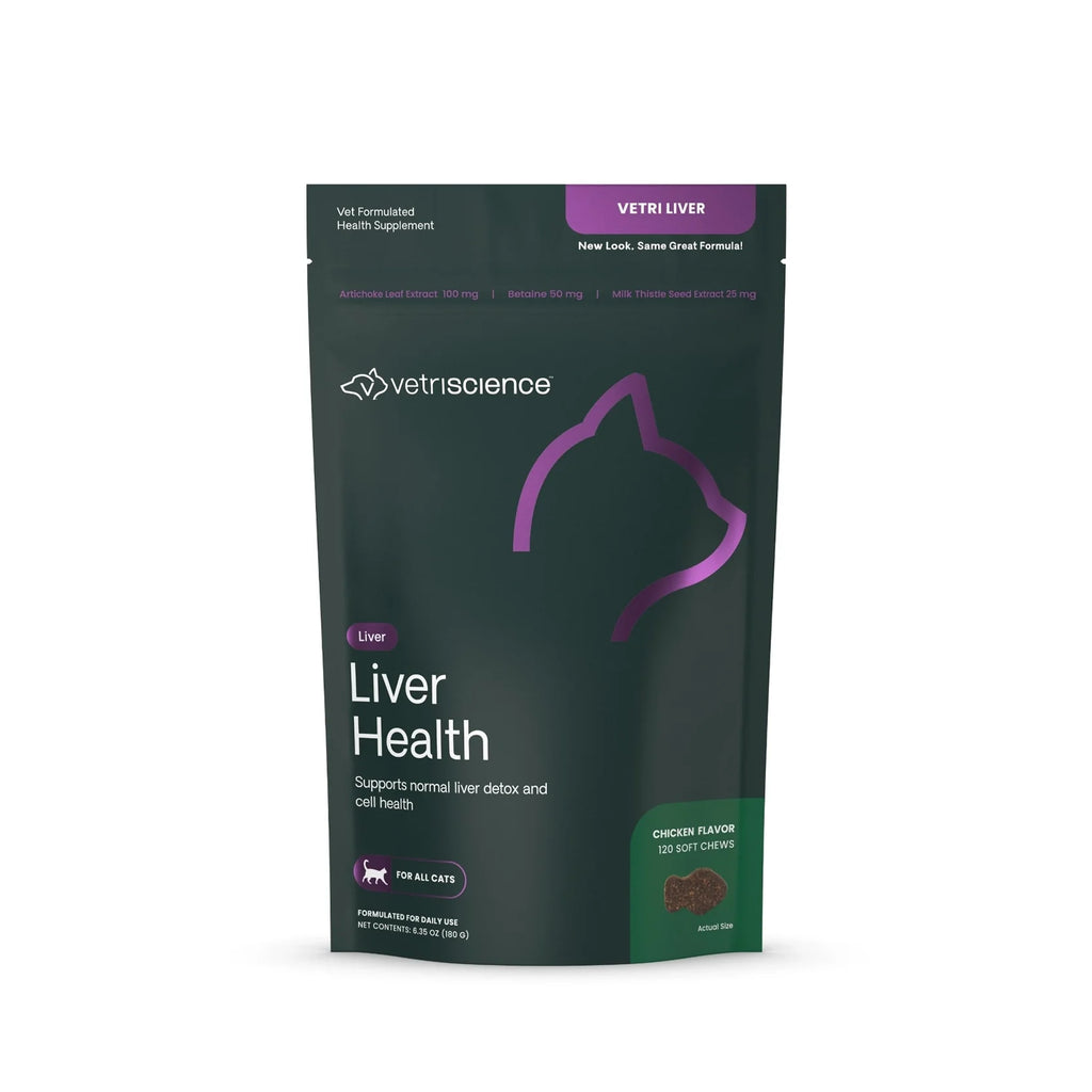 VetriScience - Liver Health (Vetri Liver Feline) for Cats (120 Chews)