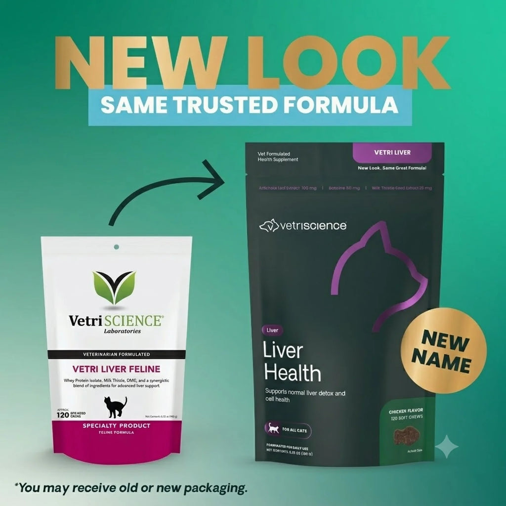 VetriScience - Liver Health (Vetri Liver Feline) for Cats (120 Chews)