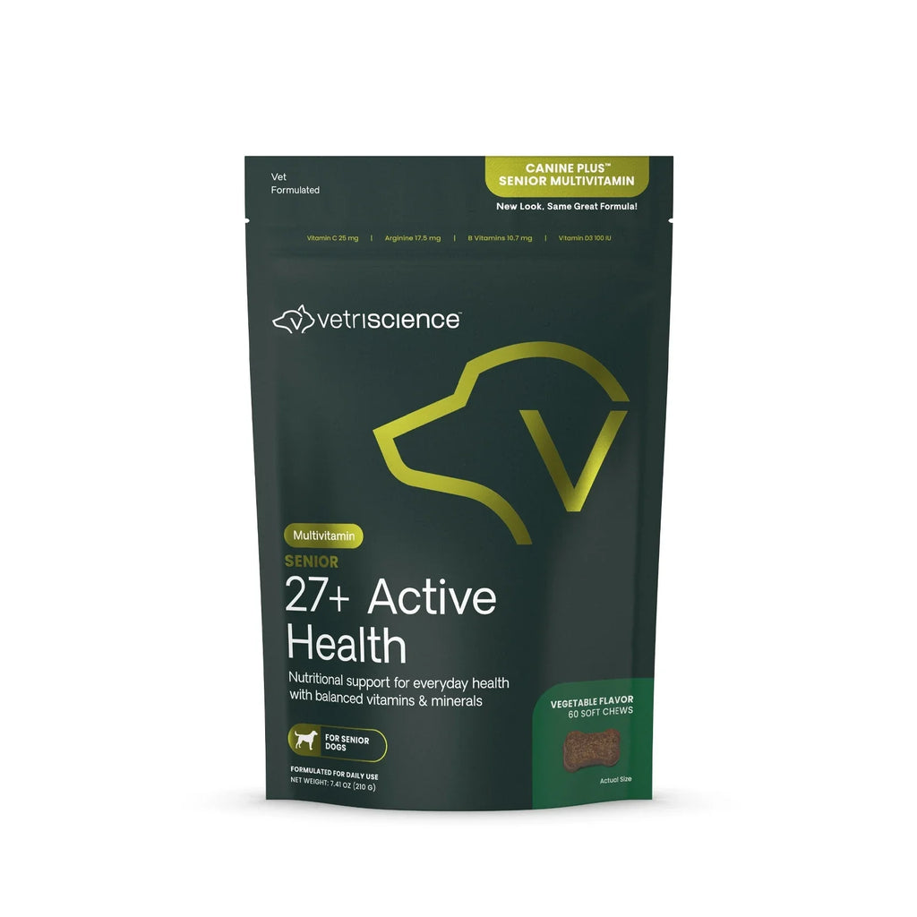 VetriScience - Senior 27+ Active Health (Canine Plus Multivitamin) for Dogs (60 Chews)