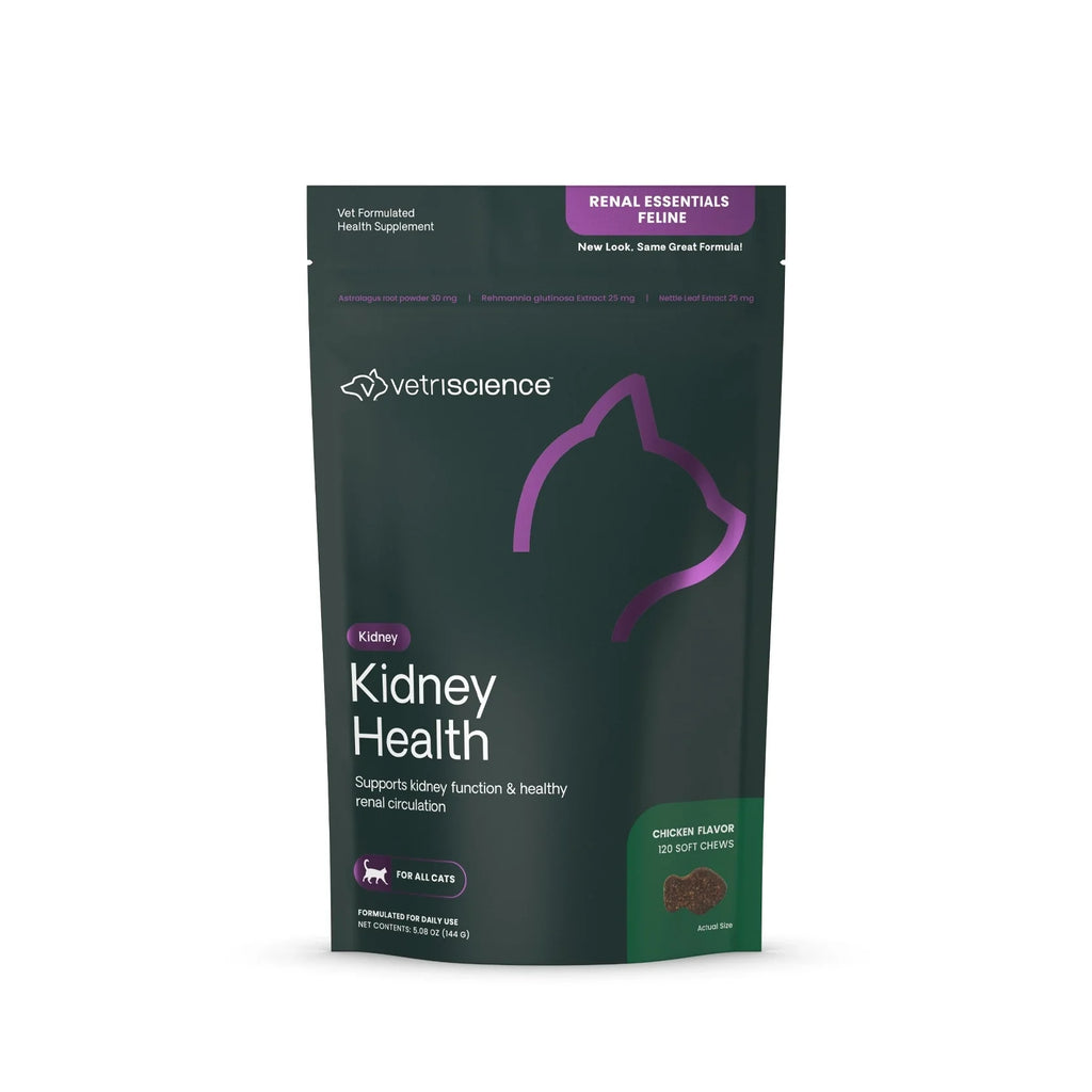 VetriScience - Kidney Health (Renal Essentials Feline) for Cats (120 Chews)