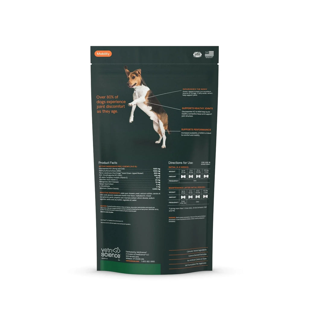 VetriScience - Extra Strength Healthy Hip & Joint (GlycoFlex 3) for Dogs (120 Chews)