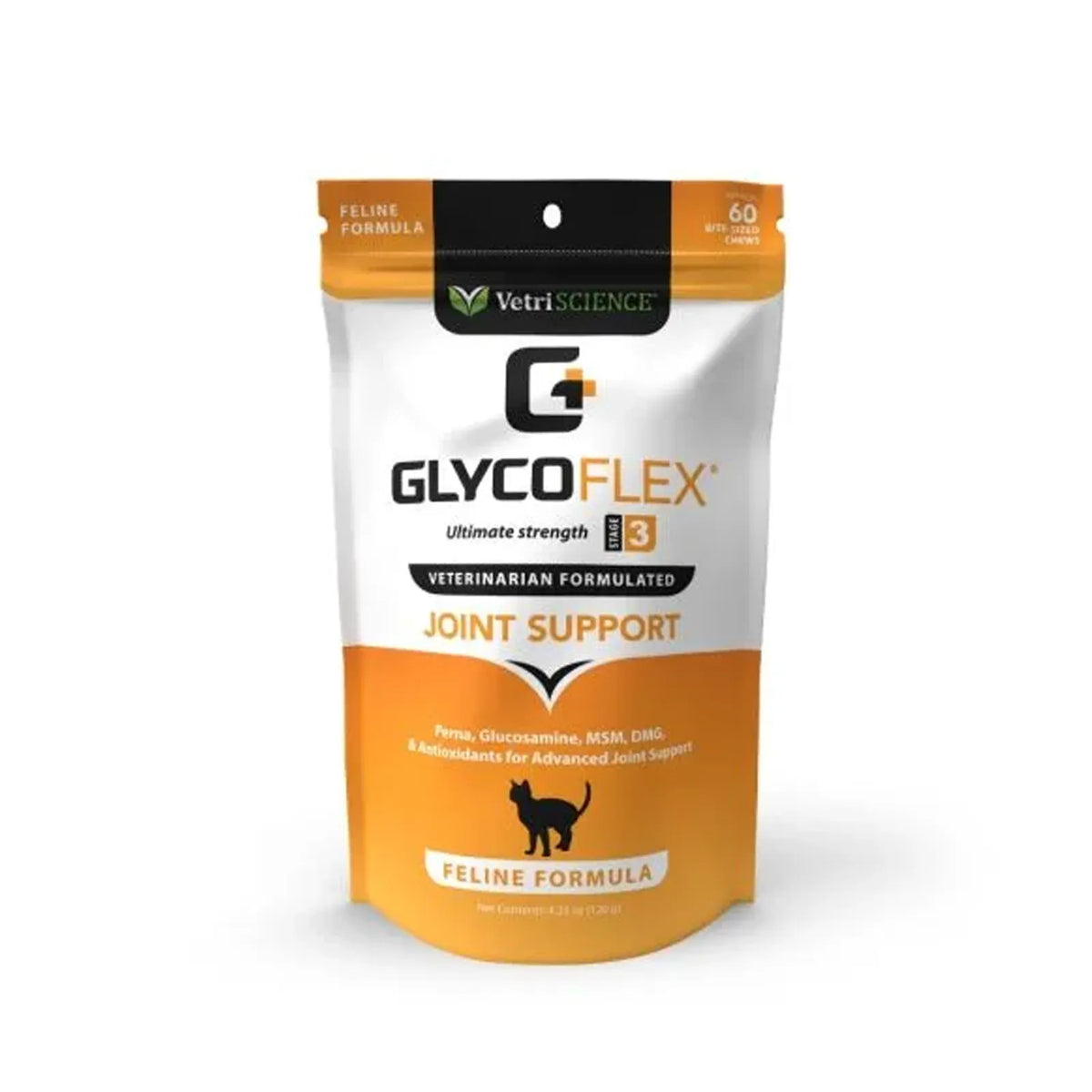 VetriScience - Extra Strength Healthy Hip & Joint (GlycoFlex 3) for Cats (60 Chews)