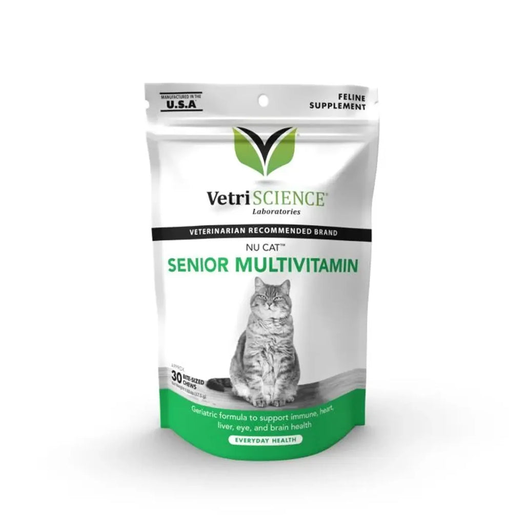 VetriScience - Senior 27+ Active Health (NuCat Multivitamin) for Cats (30 Chews)