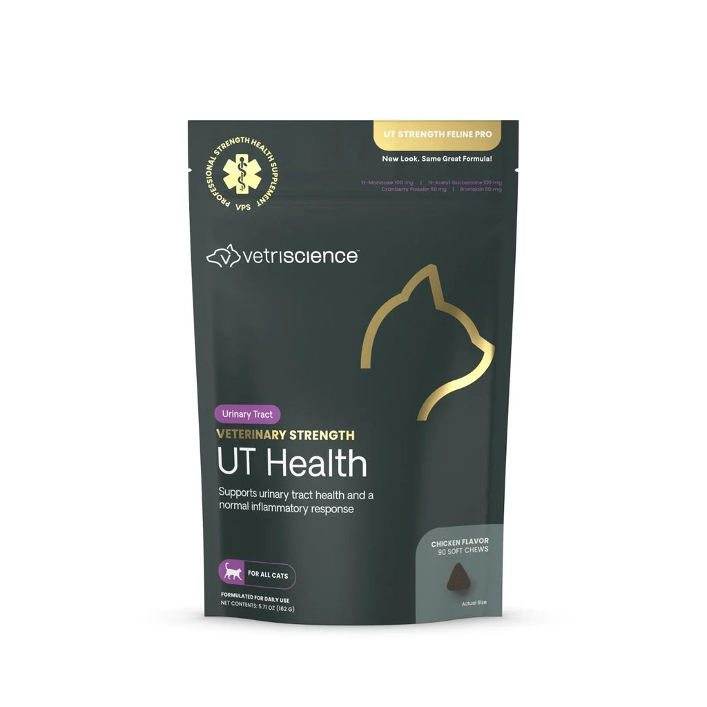 VetriScience - Veterinary Strength UT Health (UT Strength Feline Pro) for Cats (90 Chews)