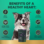 VetriScience - Extra Strength Healthy Heart (Vetri Cardio Canine) for Dogs (60 Chews)