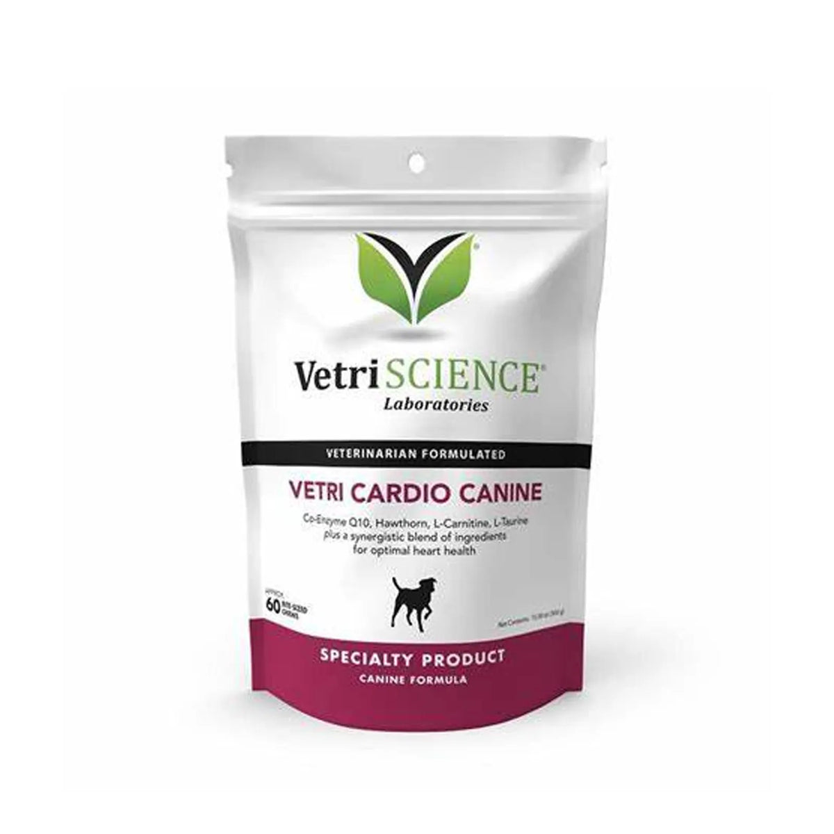 VetriScience - Extra Strength Healthy Heart (Vetri Cardio Canine) for Dogs (60 Chews)