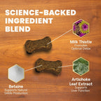 VetriScience - Liver Health (Vetri Liver Canine) for Dogs (60 Chews)