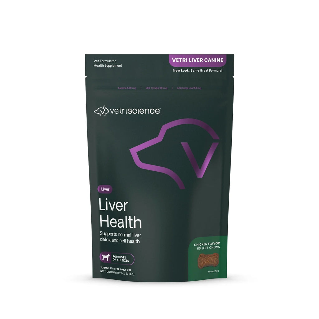 VetriScience - Liver Health (Vetri Liver Canine) for Dogs (60 Chews)