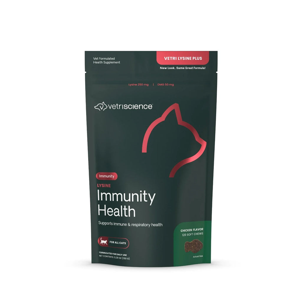 VetriScience - Lysine Immunity Health (Vetri Lysine Plus) for Cats (120 Chews)