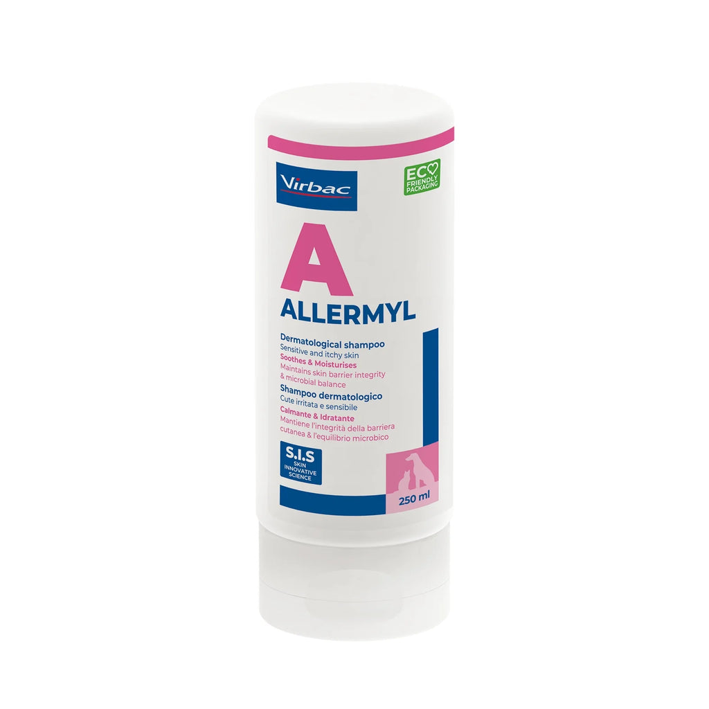 Virbac - Allermyl SIS V47 Sensitive & Itchy Skin Shampoo For Dogs & Cats 250ml