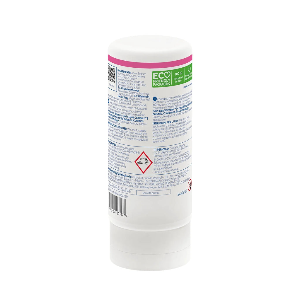 Virbac - Allermyl SIS V47 Sensitive & Itchy Skin Shampoo For Dogs & Cats 250ml