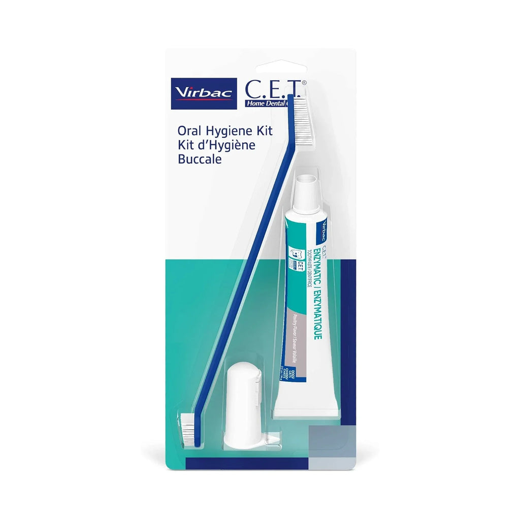Virbac - C.E.T. Oral Hygiene Kit For Dogs & Cats (Chicken Flavour)