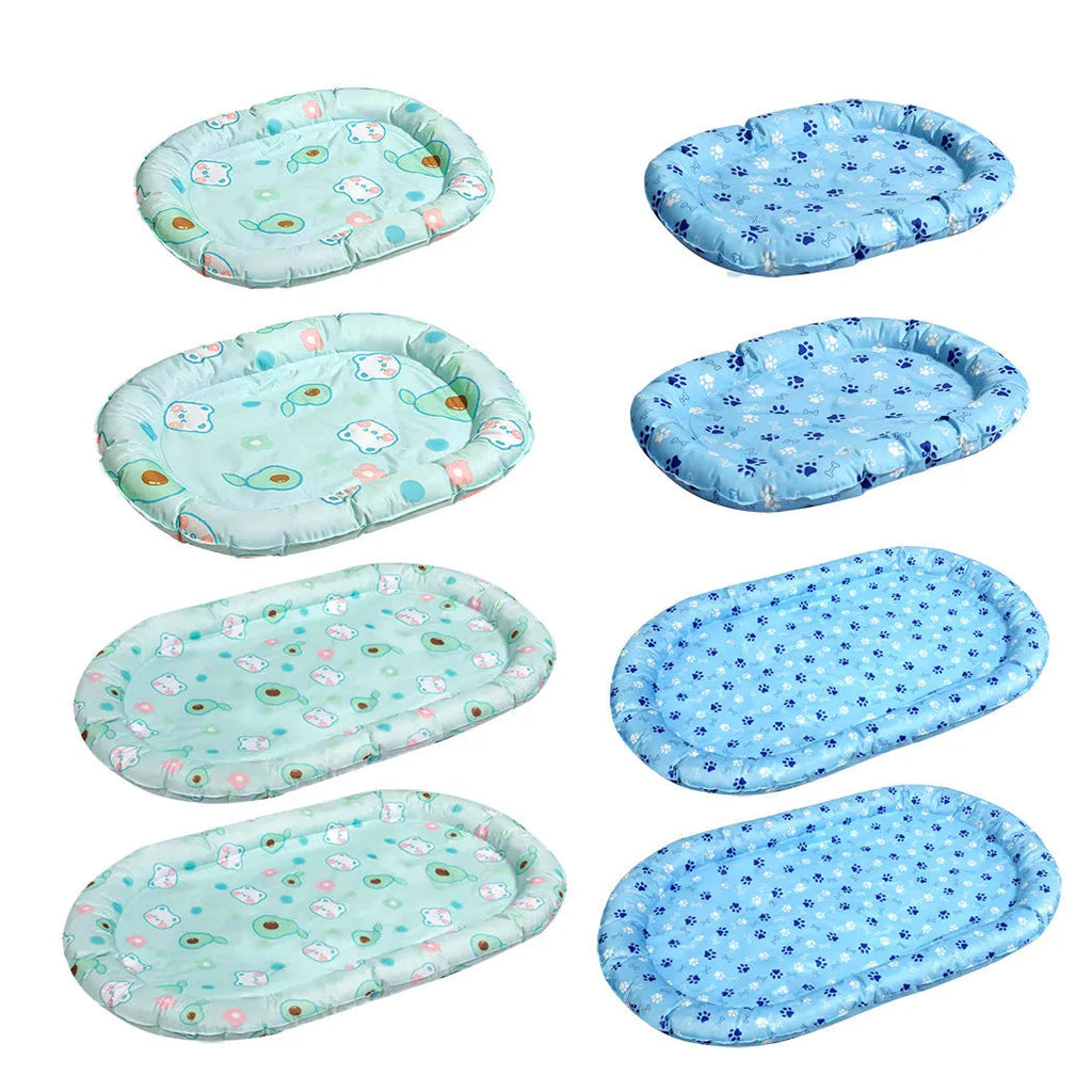 Pet Cooling Mat Dog Cat Gel Non-Toxic Bed Pillow Self-cool Summer Ice Pad