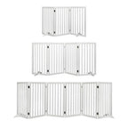 Wooden Pet Gate - White
