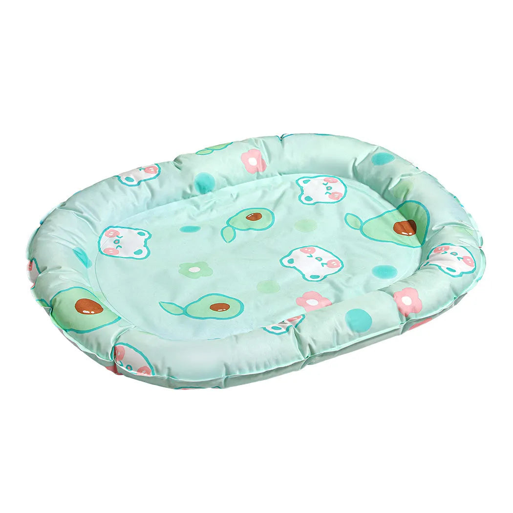 Pet Cooling Mat Dog Cat Gel Non-Toxic Bed Pillow Self-cool Summer Ice Pad