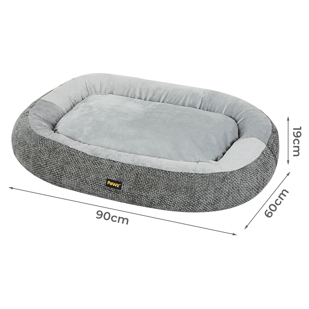 Pet Bed Washable Plush Orthopedic Soft Non Slip Mat Indoor Pet Cushion