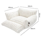 Cat Bed Extended Soft Plush Lounge Sofa Couch Pet Small Dog Removable Cover