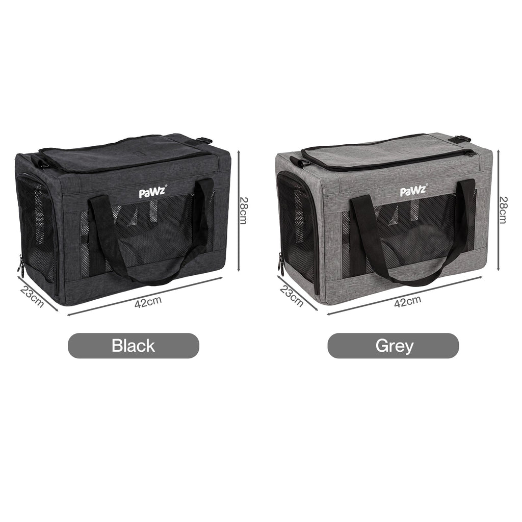 Cat Carrier Airline Approved 5mm Frame Mesh Windows  Oxford