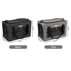 Cat Carrier Airline Approved 5mm Frame Mesh Windows  Oxford