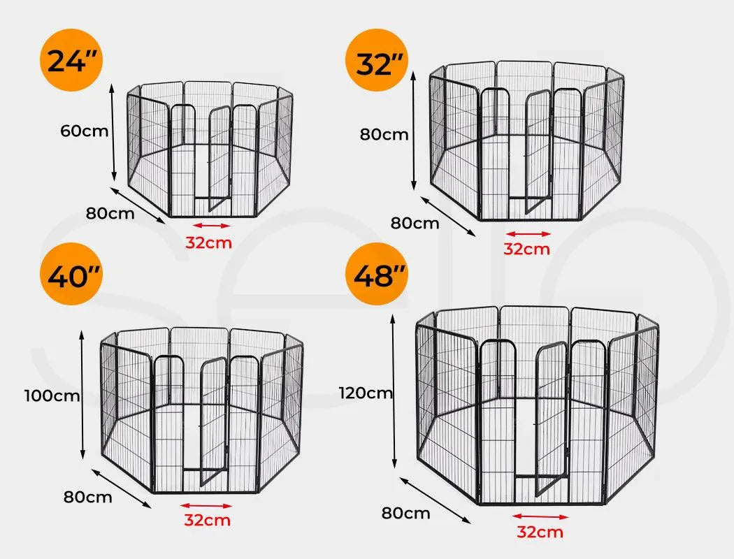 8 Panel Pet Dog Playpen