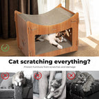 Cat Scratching Board Corrugated Cardboard - Box