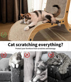 Cat Scratch Pad Cardboard Kitten Cat Scratcher Scratching Board Scratch Toy