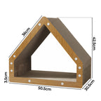 Cat Scratcher Board Bed Scratching Cardboard House Condo Toy Pad Recyclable