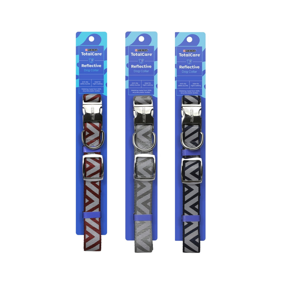 Purina Dog Reflective Small Fits 25 to 40cm Collar Colour Randomly Selected