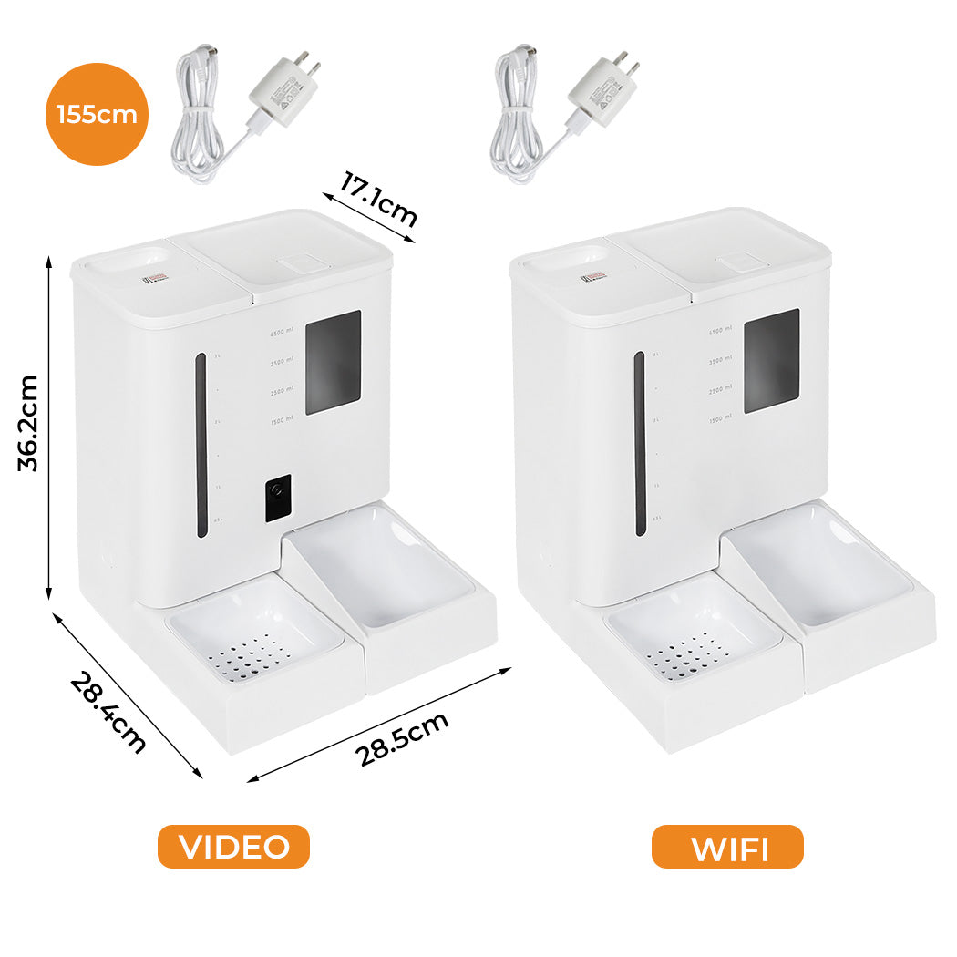 Automatic Pet Feeder 2-in-1