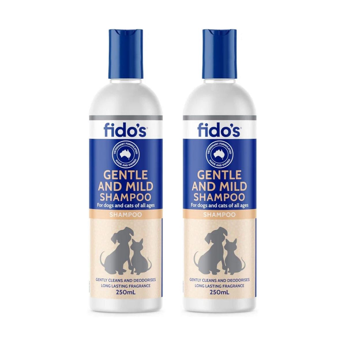 Fidos 250ml Gentle & Mild Shampoo