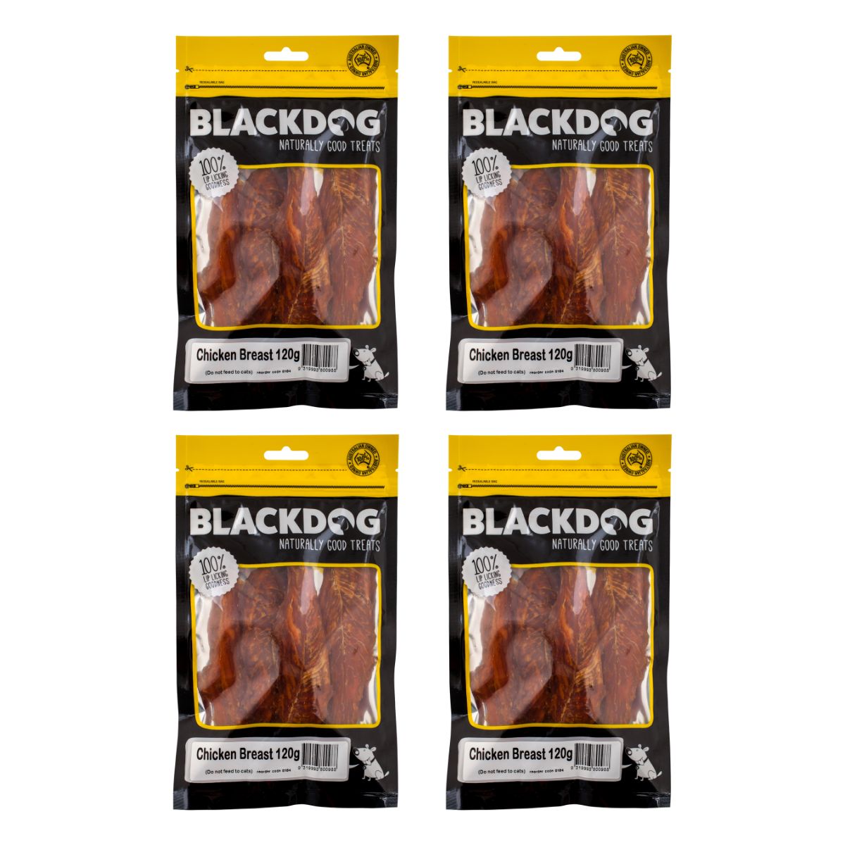 Blackdog Chicken Breast 120g x 4pk