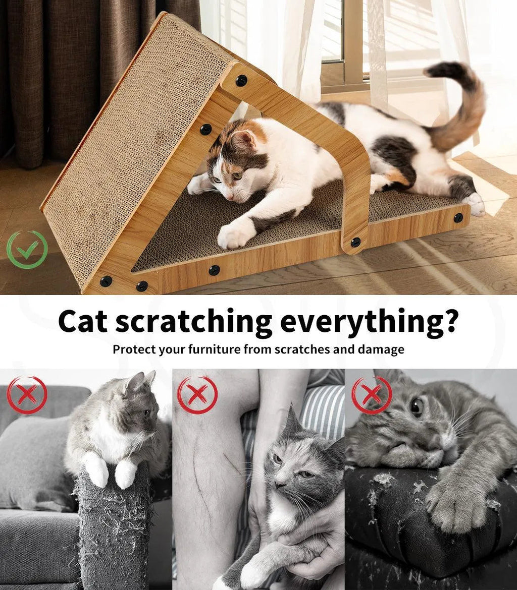 Cat Scratcher Board Corrugated Cardboard Pad