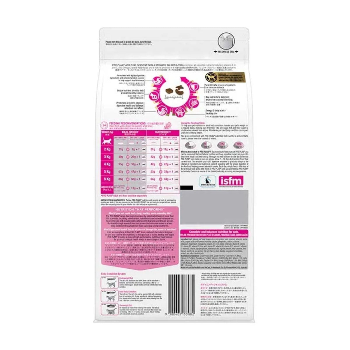 Purina Pro Plan Sensitive Skin & Stomach Adult Cat Dry Food