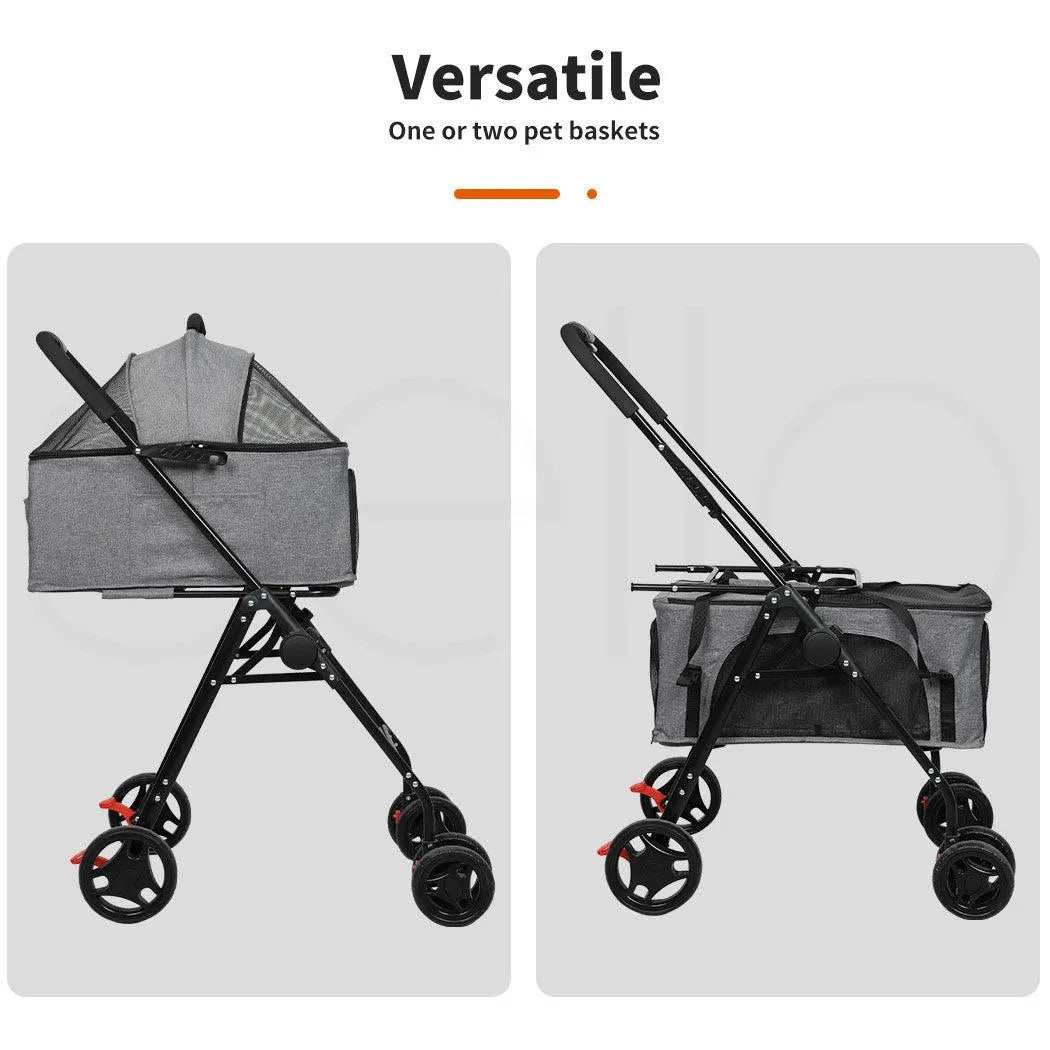 Pet Cruiser Two-tier Pet Stroller