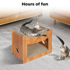 Cat Scratching Board Corrugated Cardboard - Box