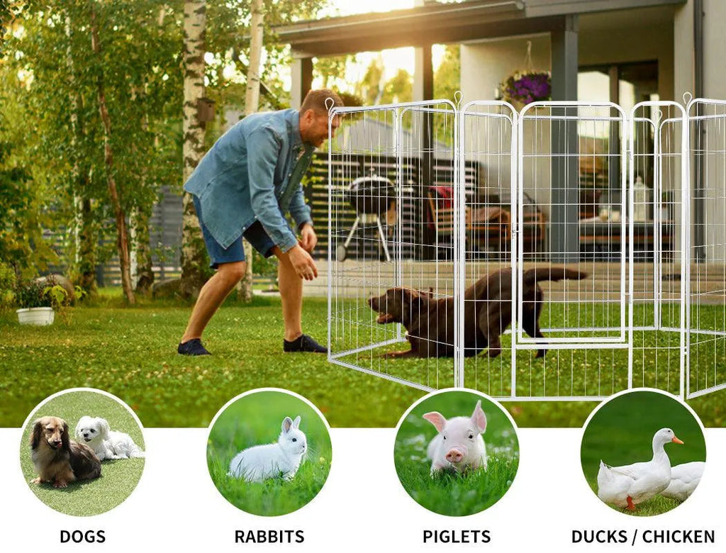 8 Panel Pet Dog Playpen