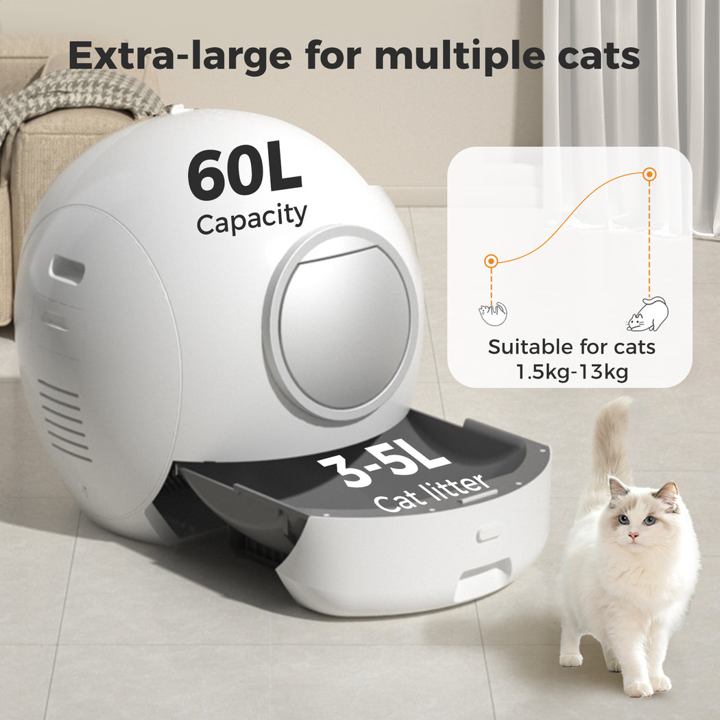 AutoClean Max Automatic Self Cleaning Cat Litter Box