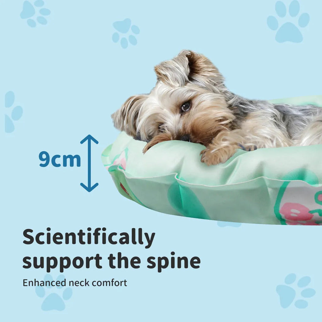 Pet Cooling Mat Dog Cat Gel Non-Toxic Bed Pillow Self-cool Summer Ice Pad
