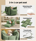 Dog Car Carrier & Car Seat Carry Bag for Travel