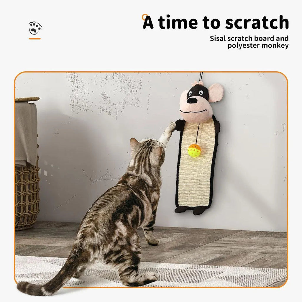 Cat Toys Set Interactive Teaser Scratching Board Tunnel 5 styles