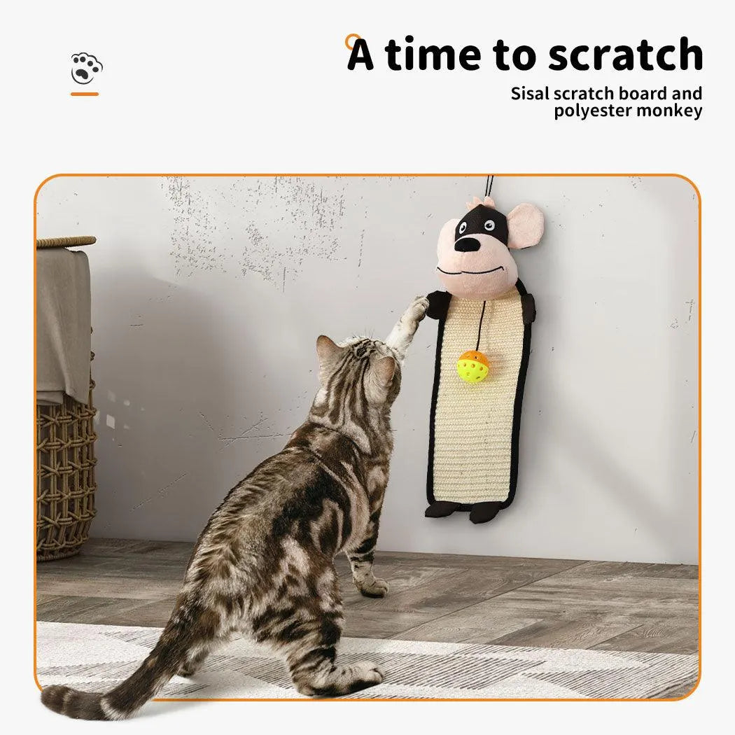 Cat Toys Set Interactive Teaser Scratching Board Tunnel 5 styles