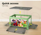 Dog Toy Box - Green | STACKED®