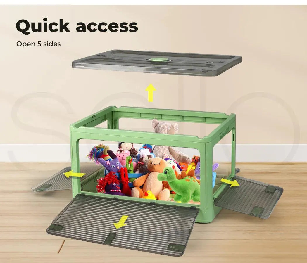 Dog Toy Box - Green | STACKED®
