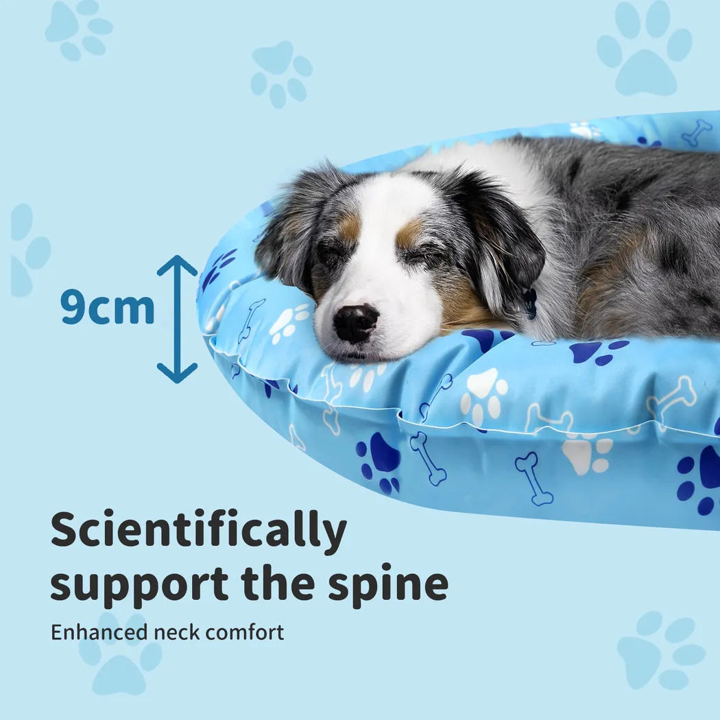 Pet Cooling Mat Dog Cat Gel Non-Toxic Bed Pillow Self-cool Summer Ice Pad