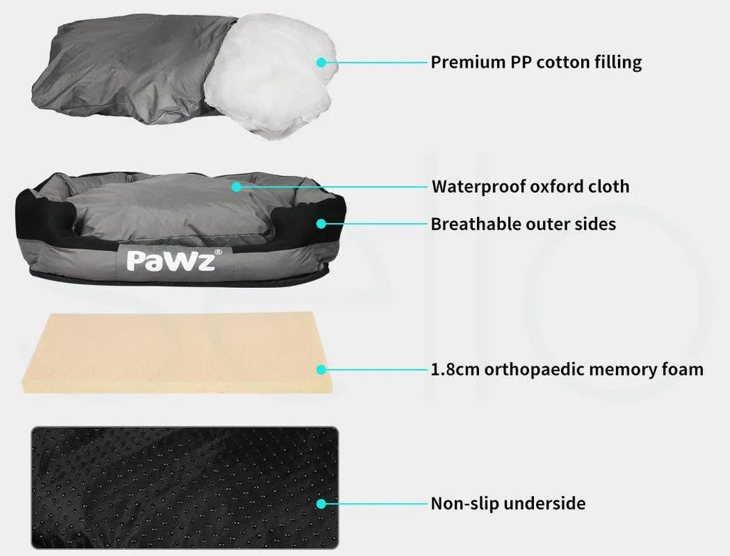 Outdoor Waterproof Heavy Duty Dog Bed