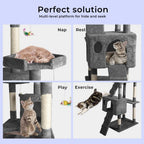 Cat Scratcher Multi Level 184cm Height