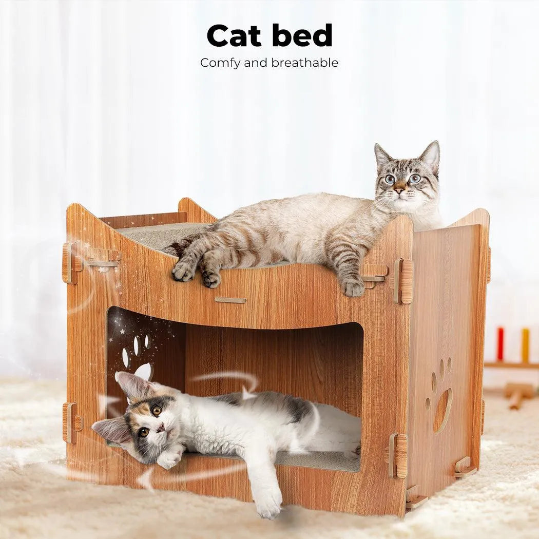 Cat Scratching Board Corrugated Cardboard - Box