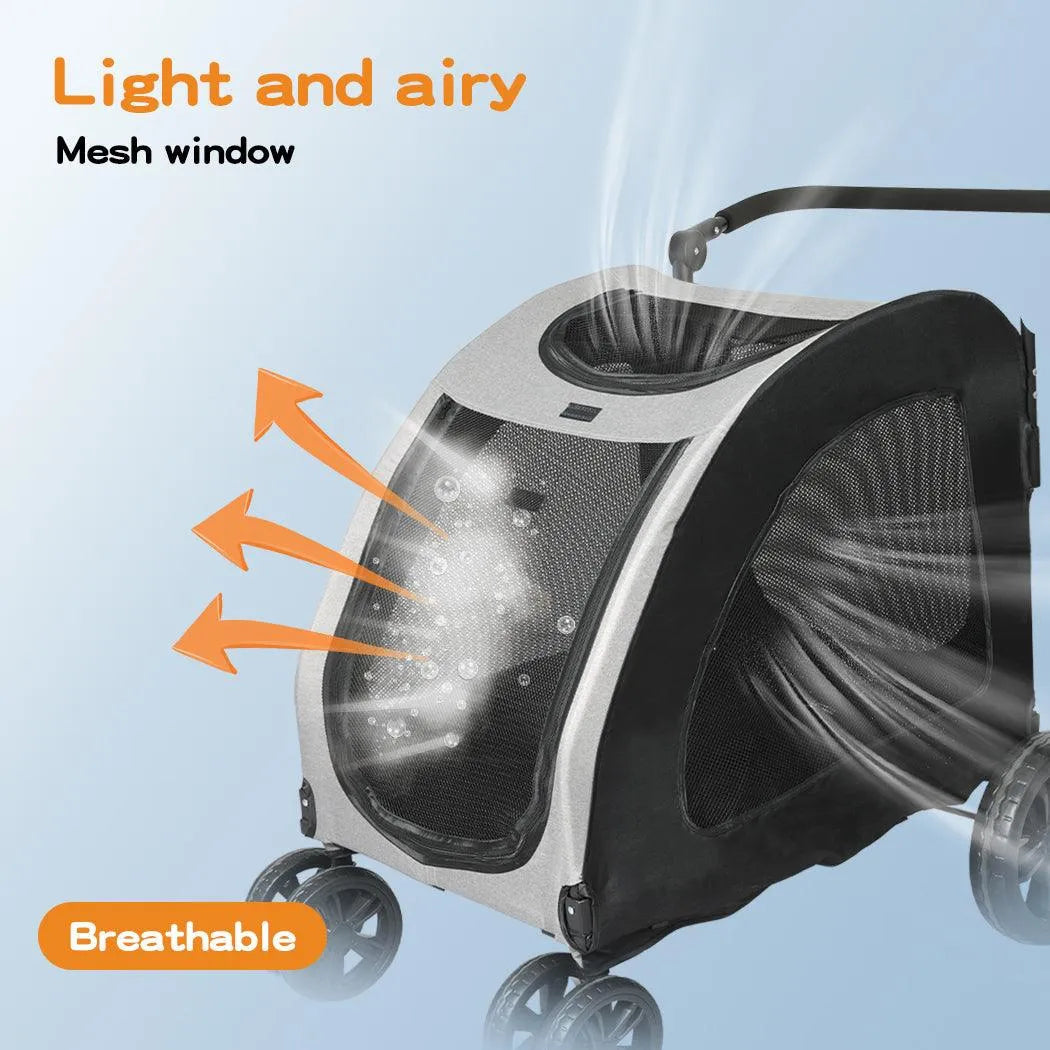 Pet Stroller 4 Wheel