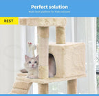 Cat Tree Scratcher Playground 210cm