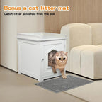 Cat Litter Box Mat Fully Enclosed Kitty Toilet